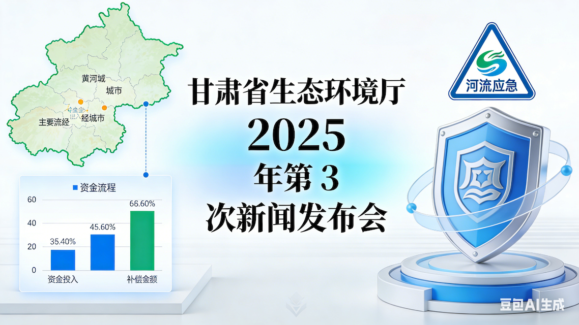 甘肃省生态环境厅召开2025年第3次新闻发布会