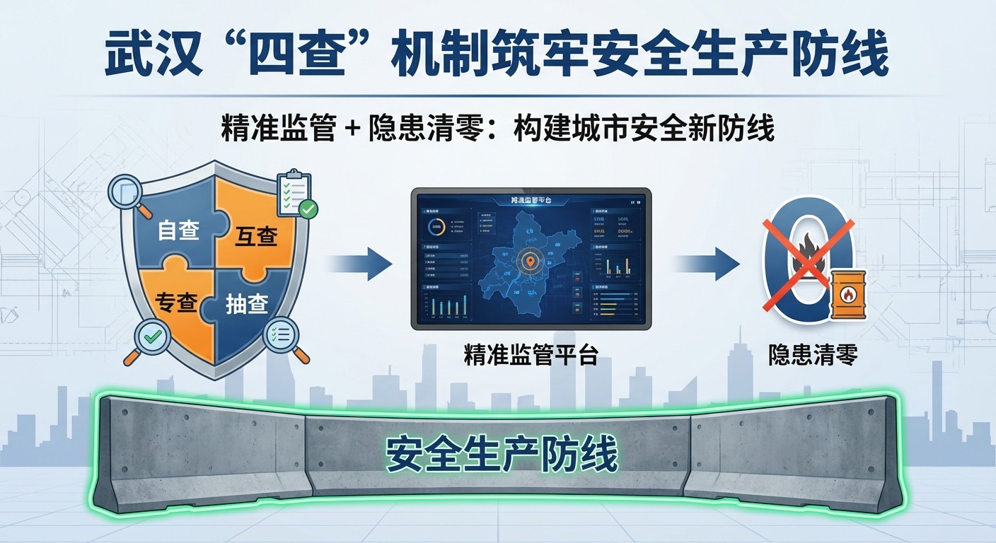 湖北武汉创新“四查”机制防范化解风险