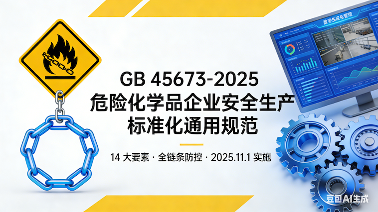GB45673—2025 危险化学品企业安全生产标准化通用规范 